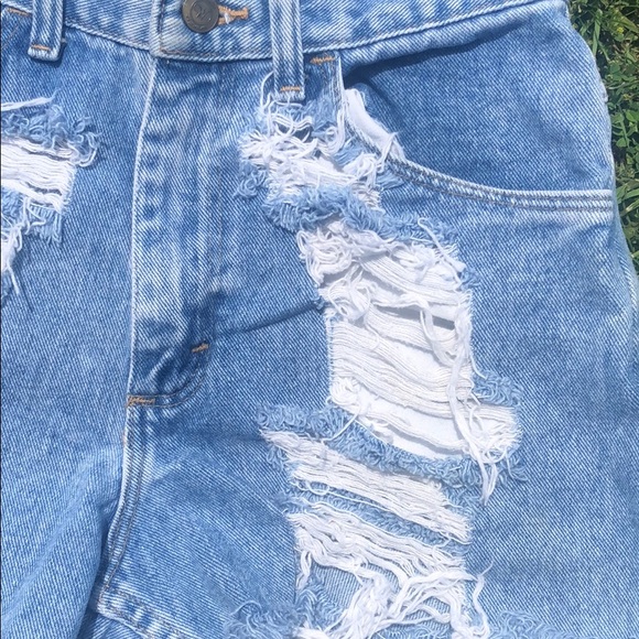 Vintage Wrangler denim shorts - Picture 3 of 5